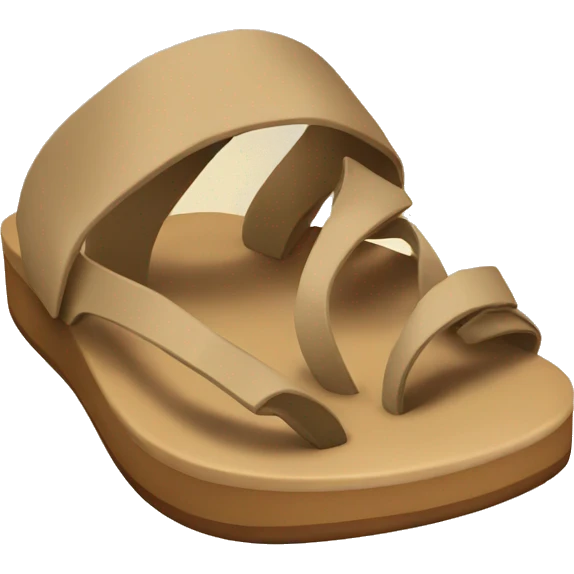 sandy sandals emoji