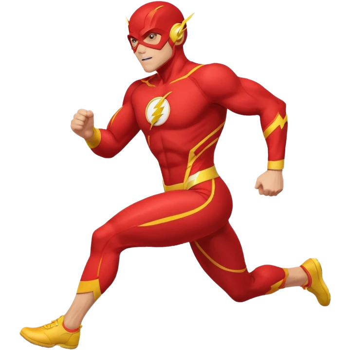 Flash man running  emoji