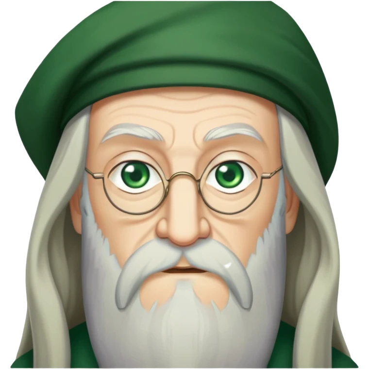 Albus Dumbledore green emoji