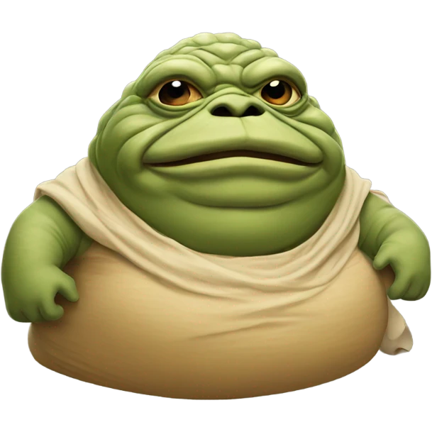 Jabba the hut emoji
