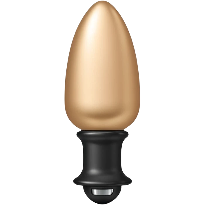 Buttplug in butt emoji