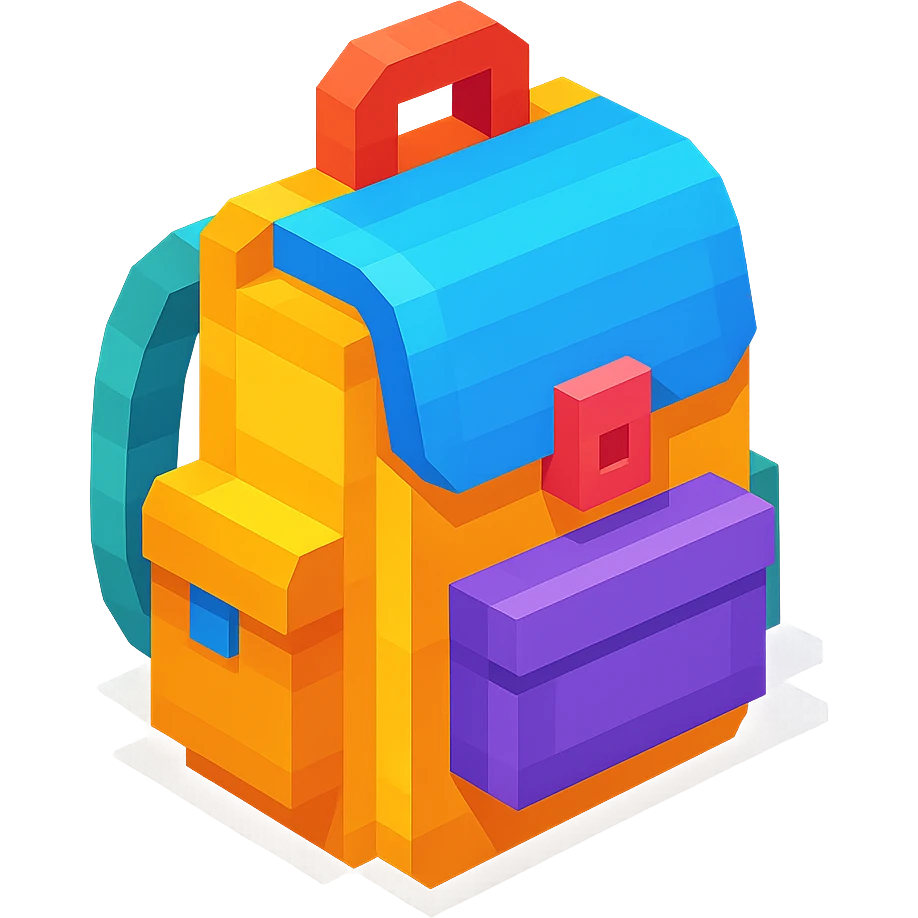 School bag emoji