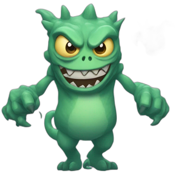 triple monstre emoji