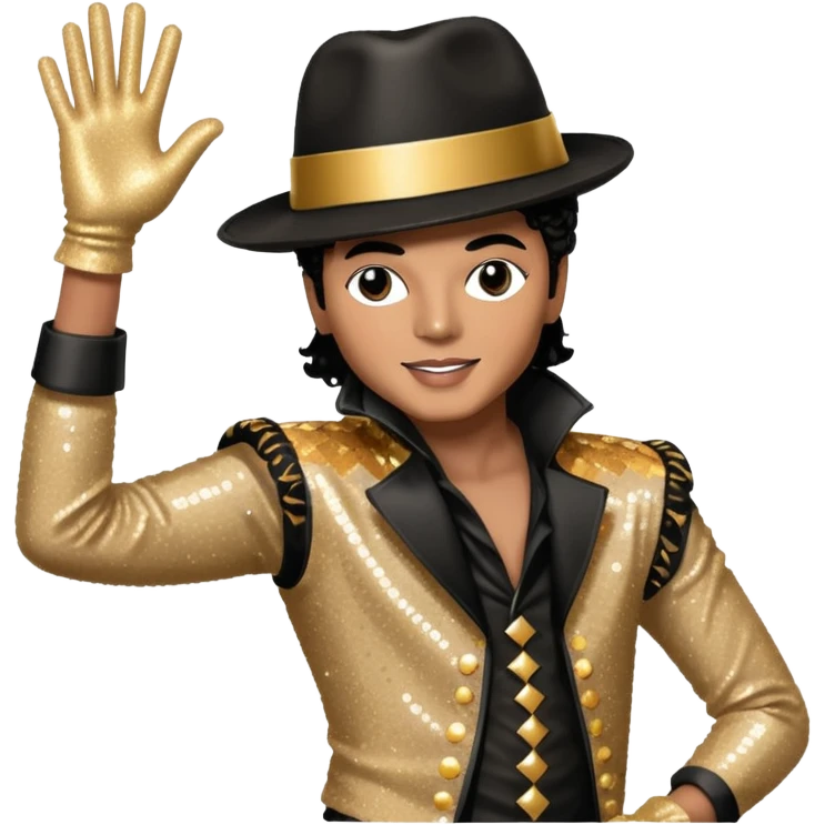   Micheal Jackson  dance  emoji