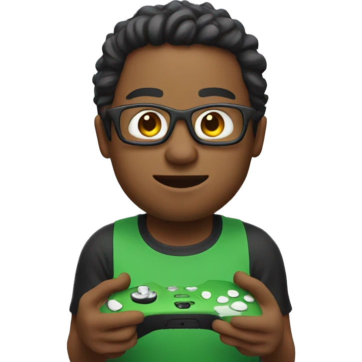 Playing Xbox emoji
