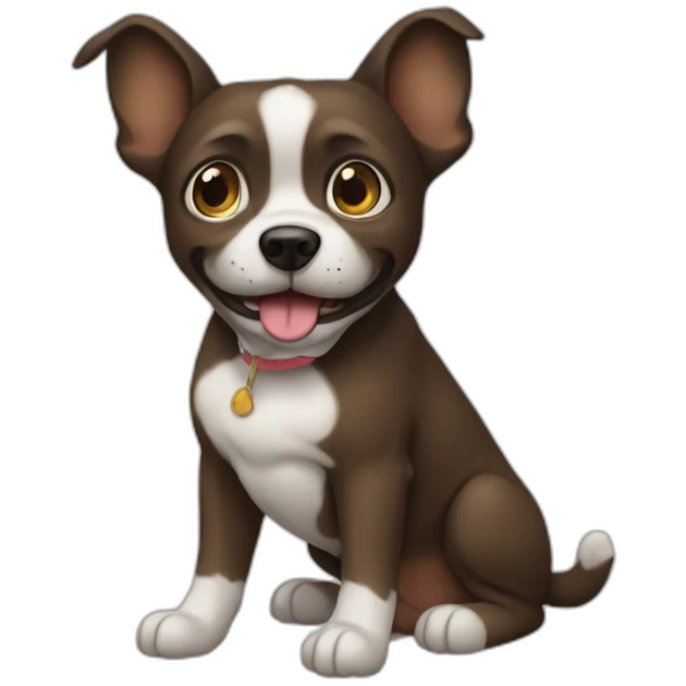 Chien qui fait caca emoji
