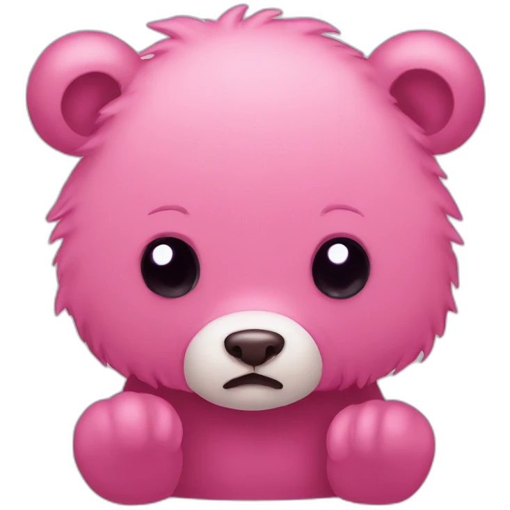 Gloomy bear emoji