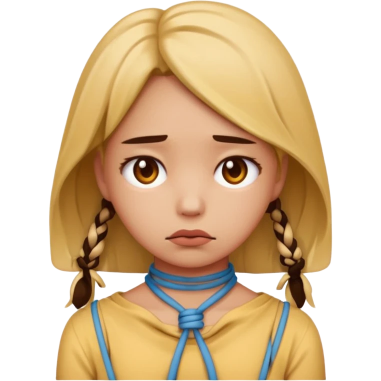 Bdsm girl emoji tied up emoji