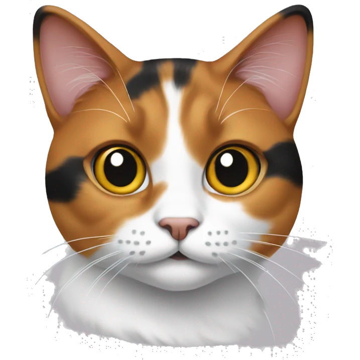 calico cat emoji