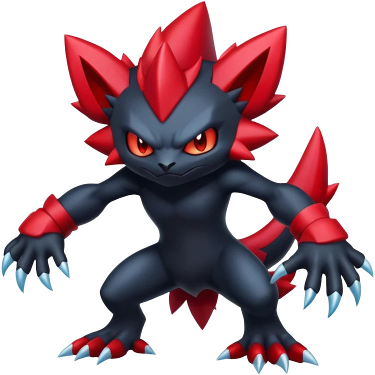 Weavile (full body) emoji