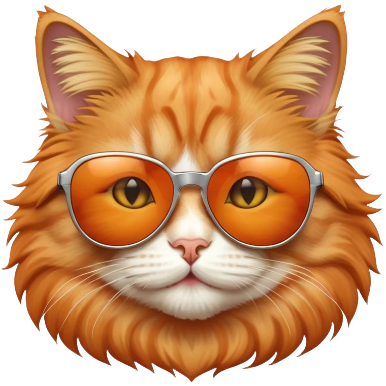 ridiculous cat with sunglasses emoji