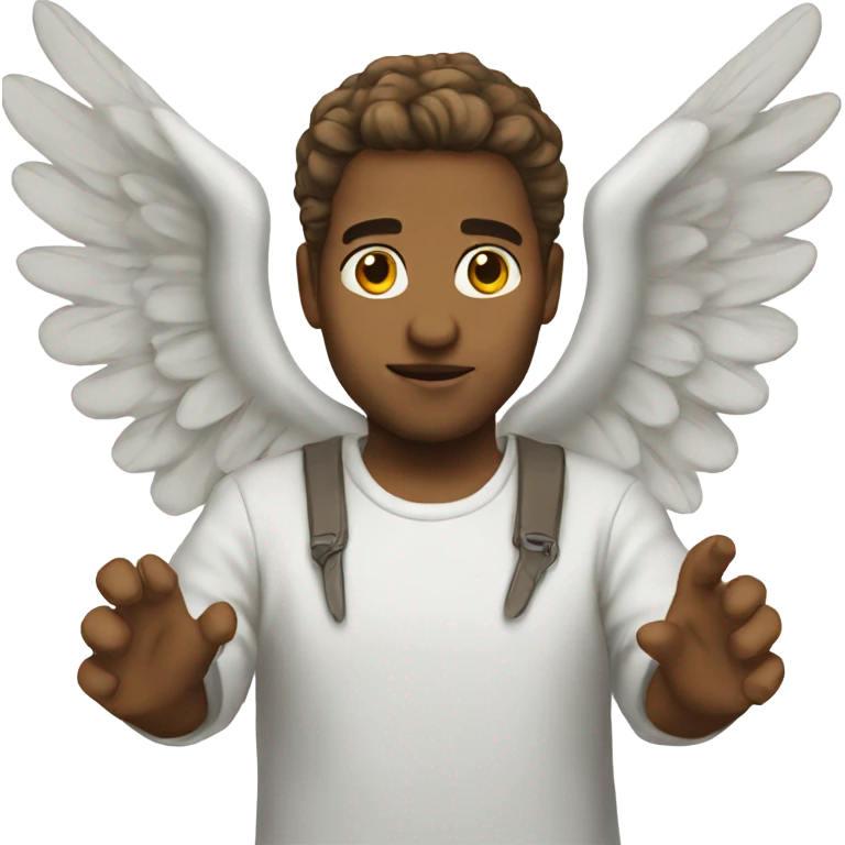 Accurate angel emoji