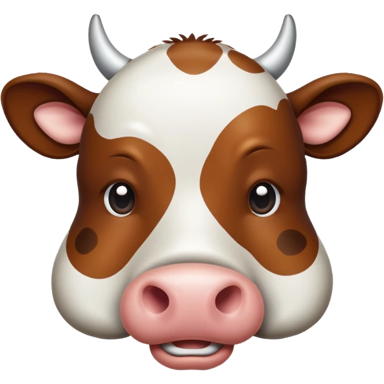 Upside down cow emoji