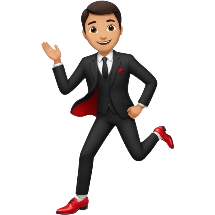  black show red bottoms men emoji