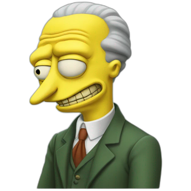 Mr Burns emoji
