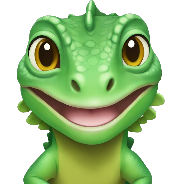 baby iguana emoji