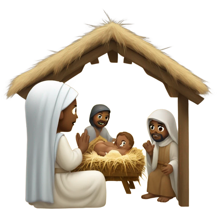 Nativity of Jesus Christ emoji
