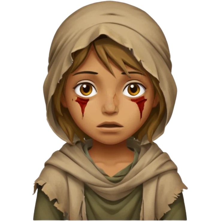 beggar girl emoji