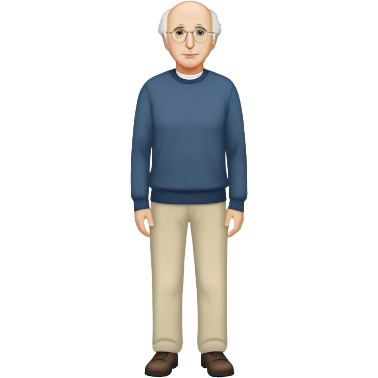 Larry David full body emoji