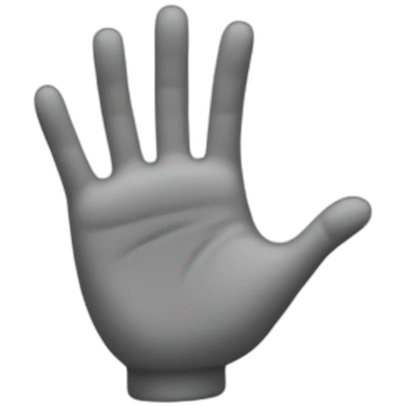 asking hand emoji