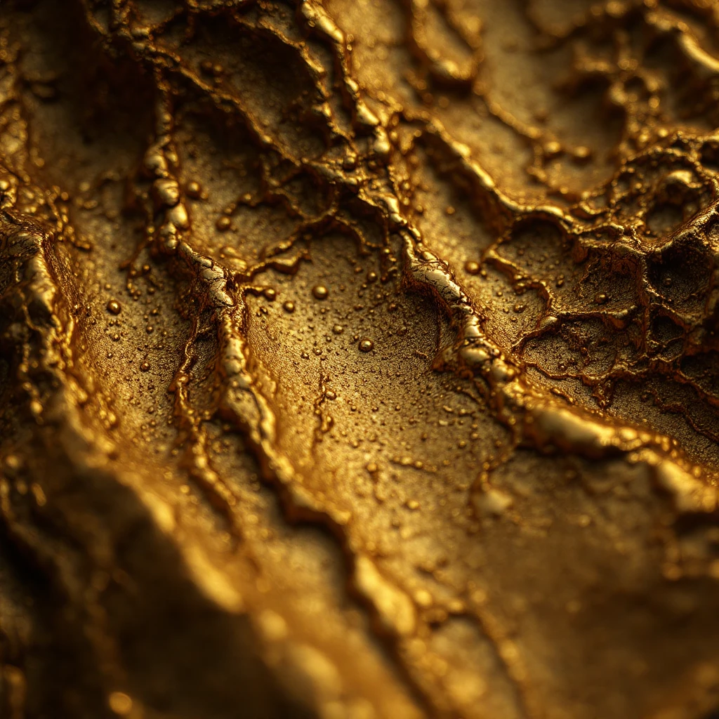 Extreme closeup of a gold texture with stratches emoji