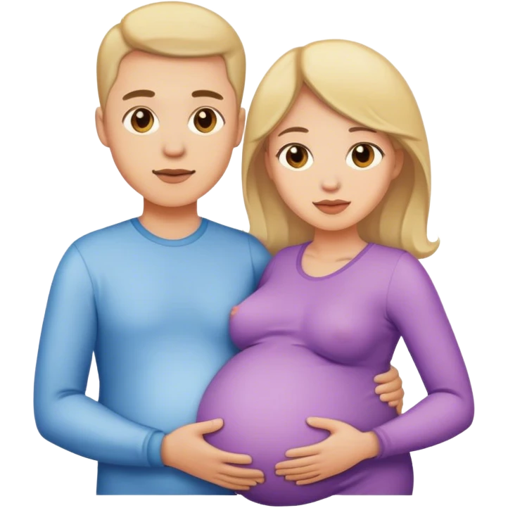 pregnant couple emoji