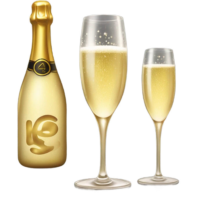 Sparkling wine  emoji