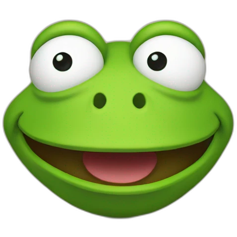 kermit face emoji