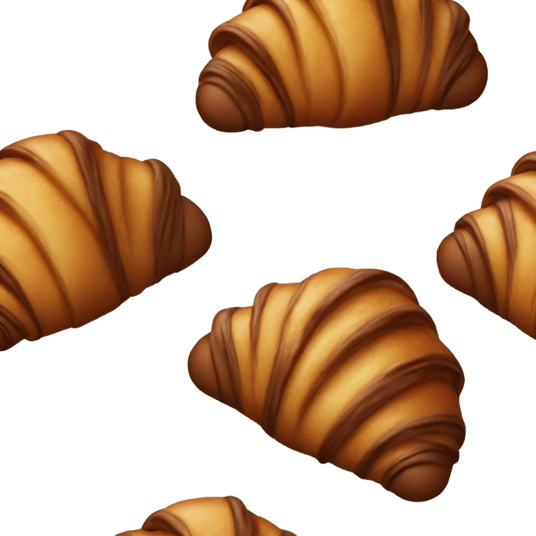 chocolate croissant emoji