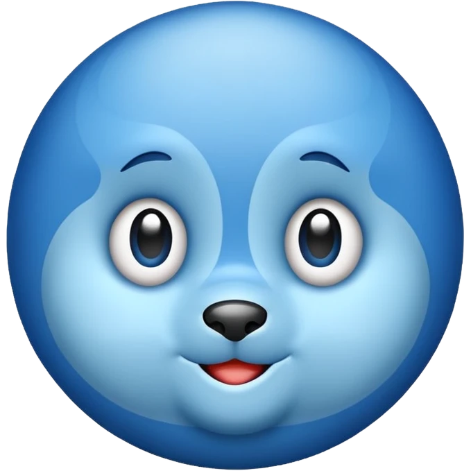 Blue tic emoji