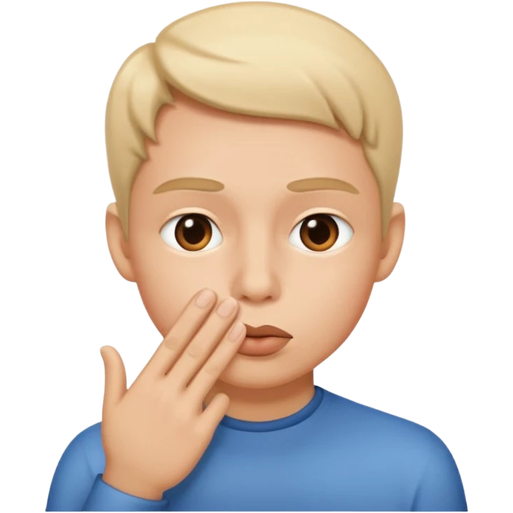 🫂🤫 emoji