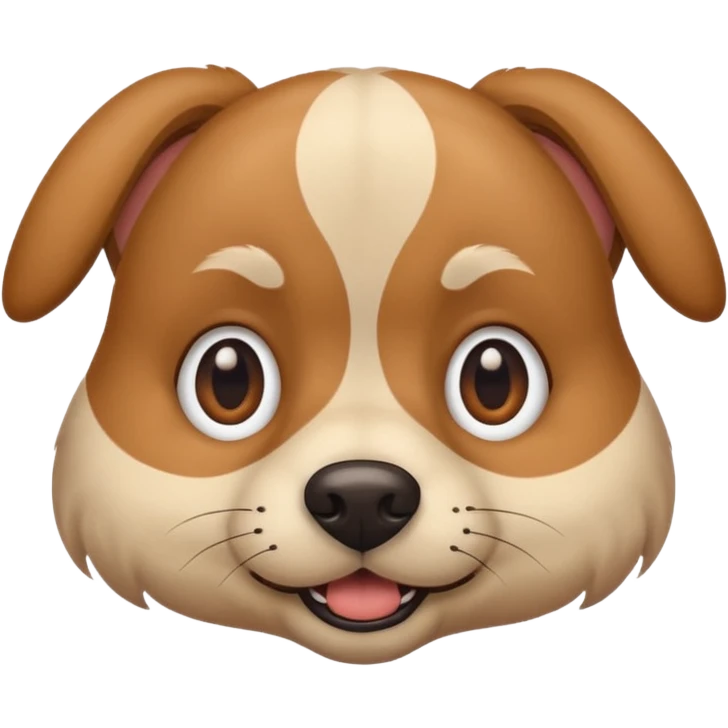 One eyed dog emoji