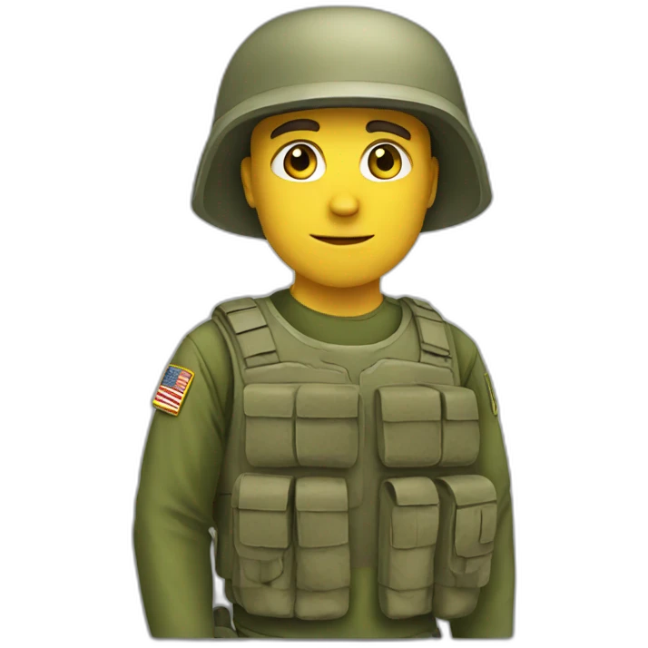 military emoji