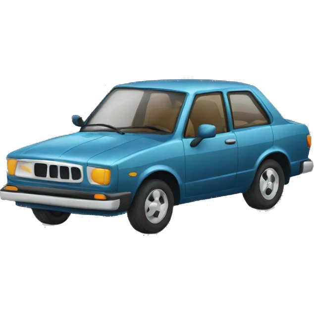 carro en carretera emoji
