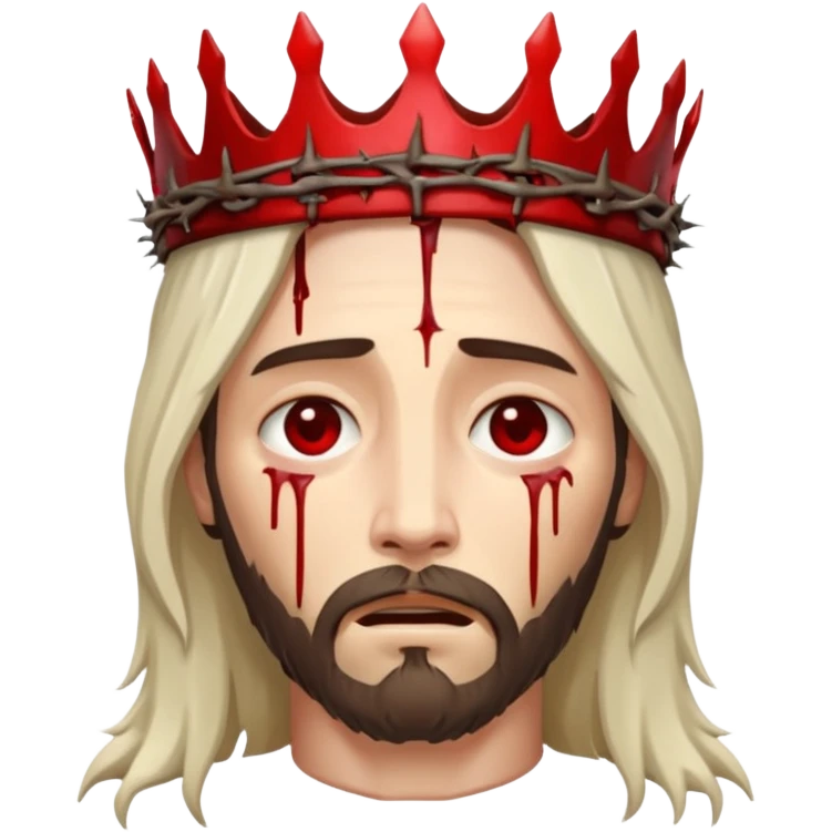 Jesus on the cross emoji