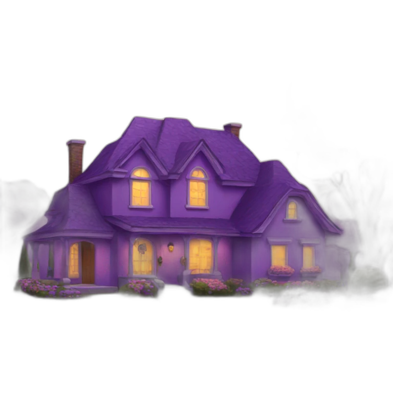 Home purple emoji