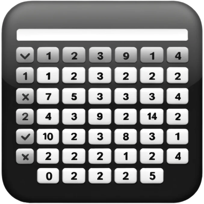 Timetable emoji