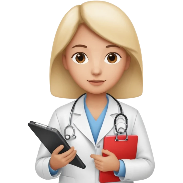 doctor with checklist emoji