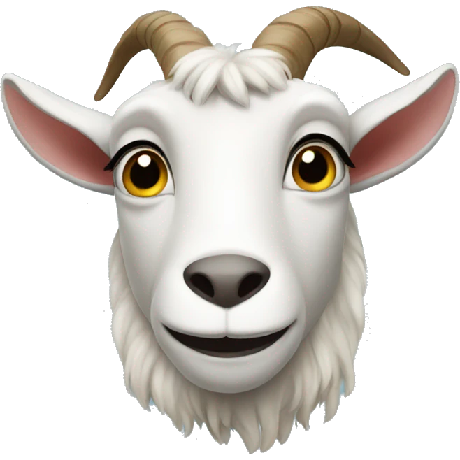 Goat on the move emoji