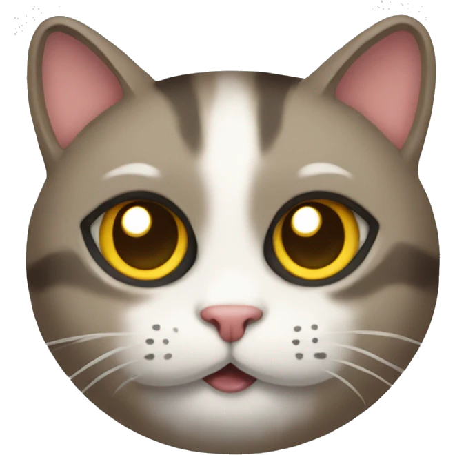 a googling cat emoji