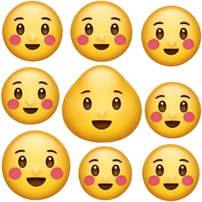 많은 돈과 적은 돈 emoji