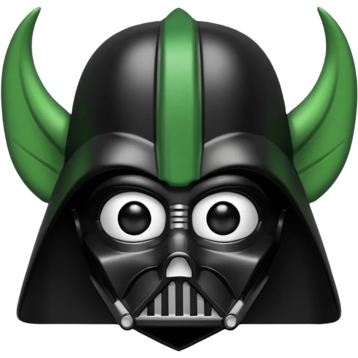 darth vader helmet elf ears christmas emoji