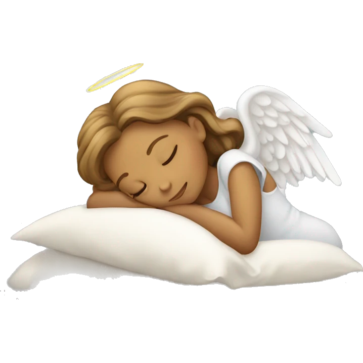 Sleeping Angel emoji