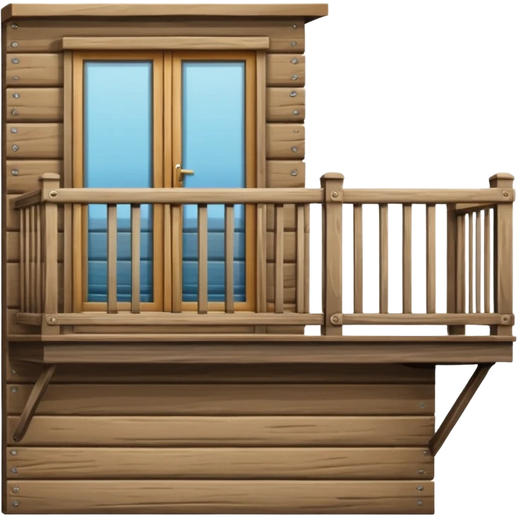 balcony wood emoji