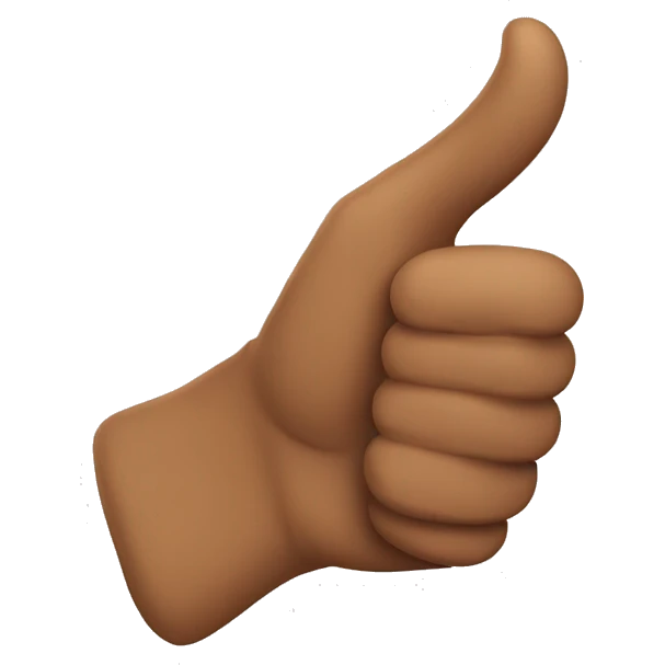 Thumps up emoji