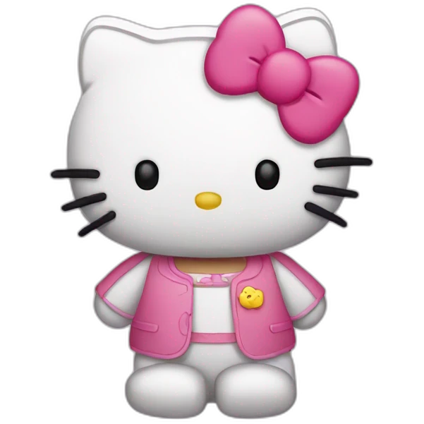Hello kitty emoji