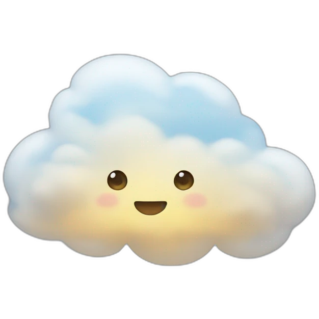 cloud emoji