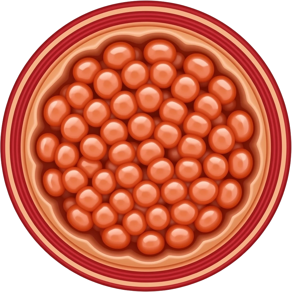 atherosclerosis in artery with thick fat layer emoji