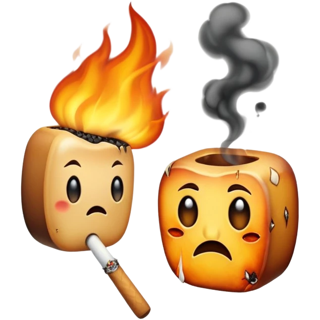 The match that paysThe match that cries emoji