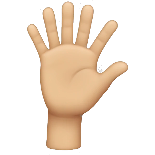Habla con mi mano emoji